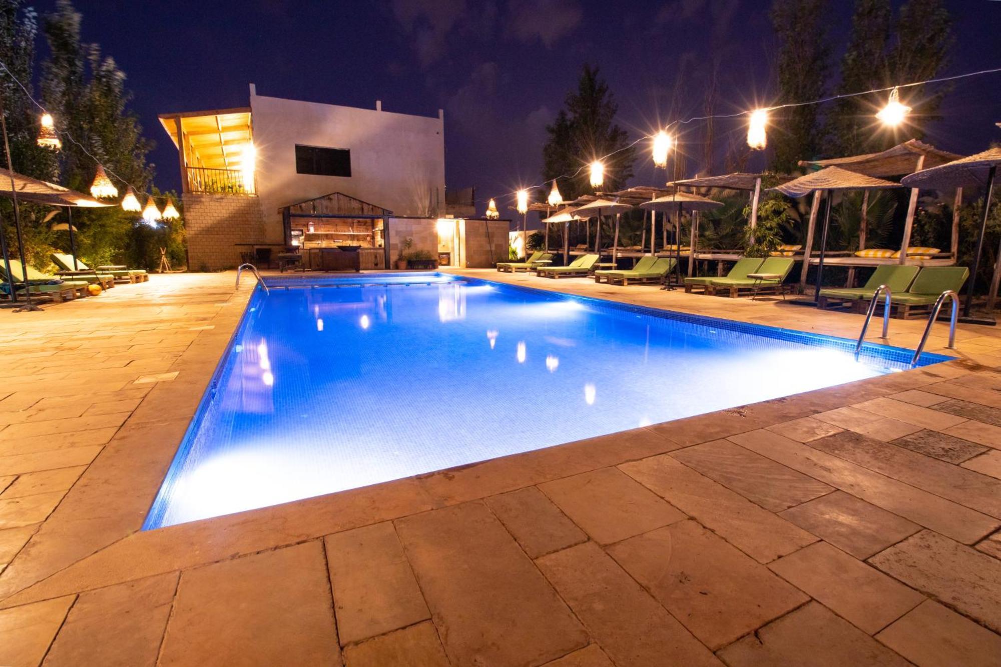 Bio Et Bois -Luxury Bio Farm- Villa Moulay Yacoub Ngoại thất bức ảnh